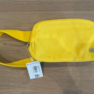 Lululemon Athletica Vibrant Yellow Crossbody Bag
